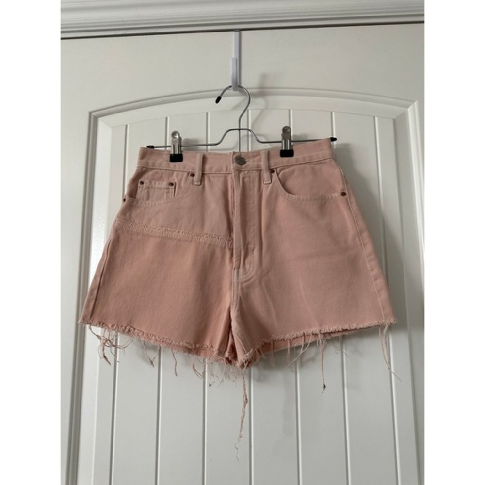 PacSun Ultra High-Rise Vintage Pink Jean‎ Shorts Size 26